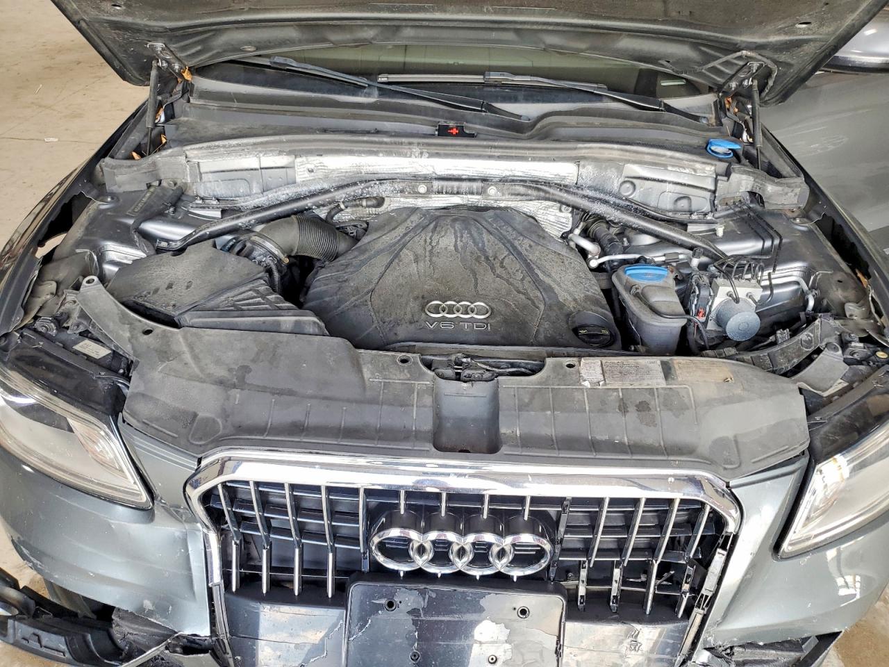 2015 Audi Q5 Tdi Premium Plus Gray vin: WA1CMAFP8FA128172