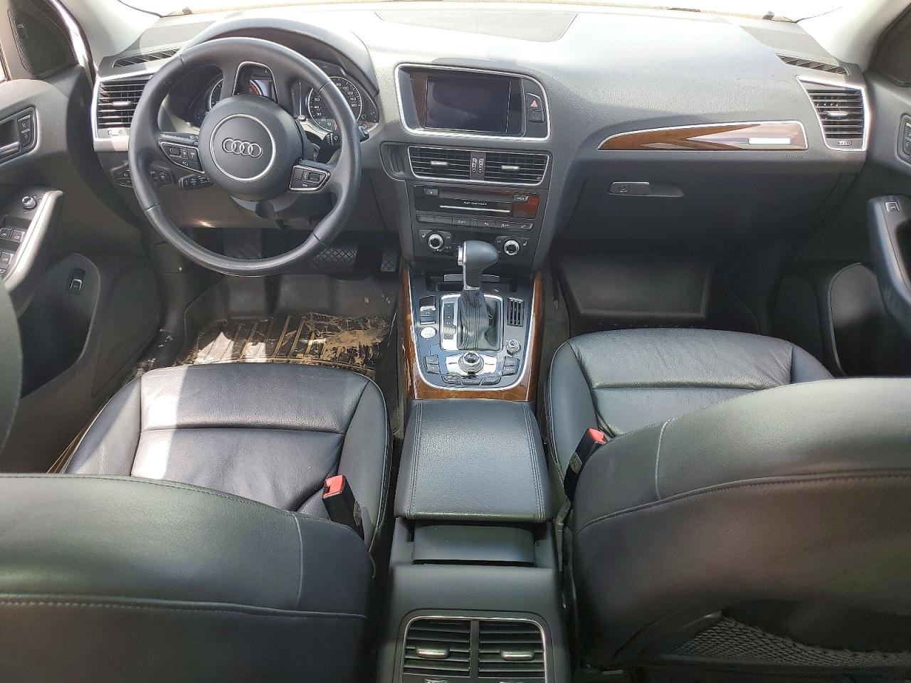 2015 Audi Q5 Tdi Premium Plus White vin: WA1CMAFP8FA132819