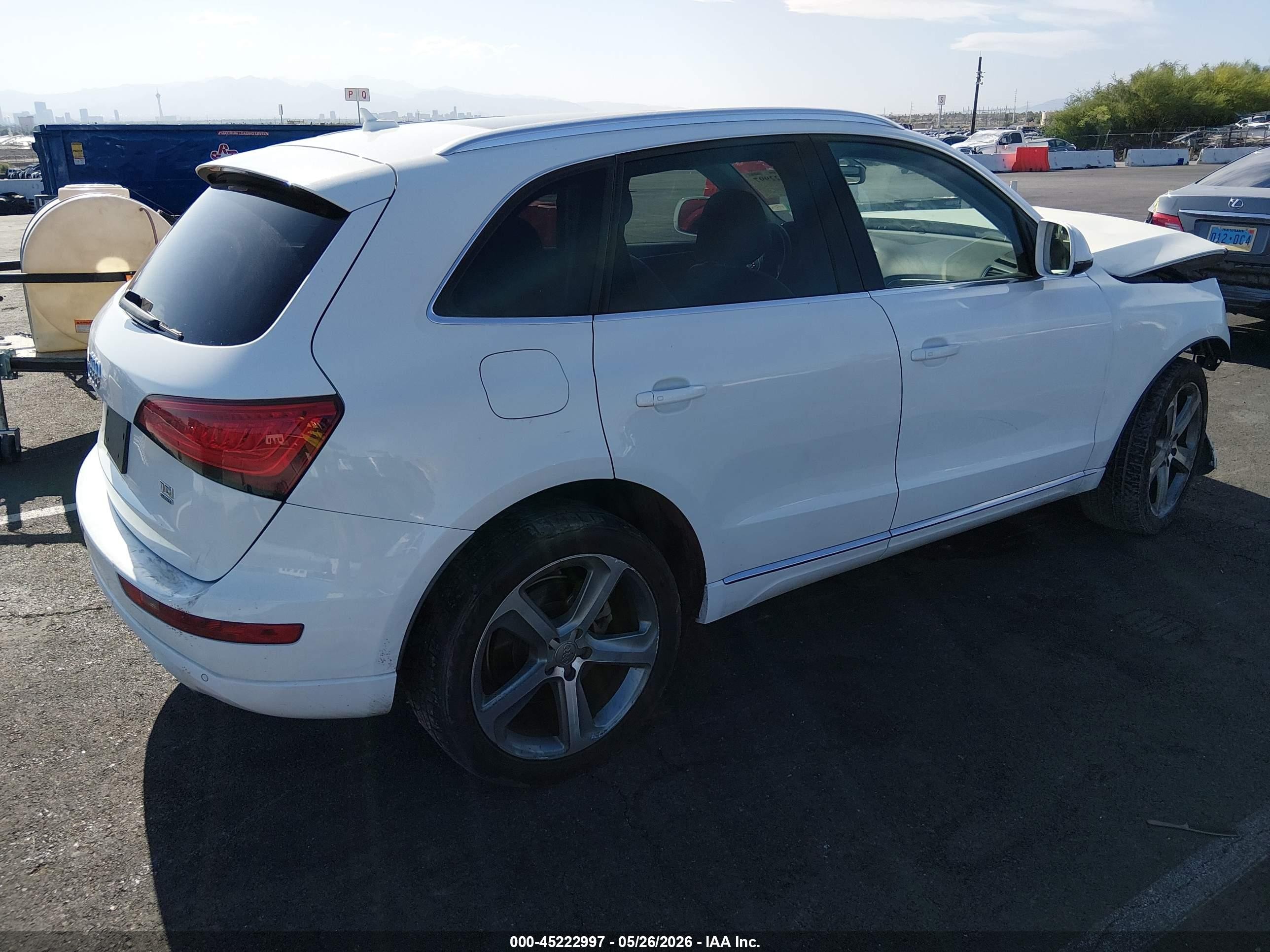 2014 Audi Q5 3.0 Tdi Premium Plus White vin: WA1CMAFP9EA039001