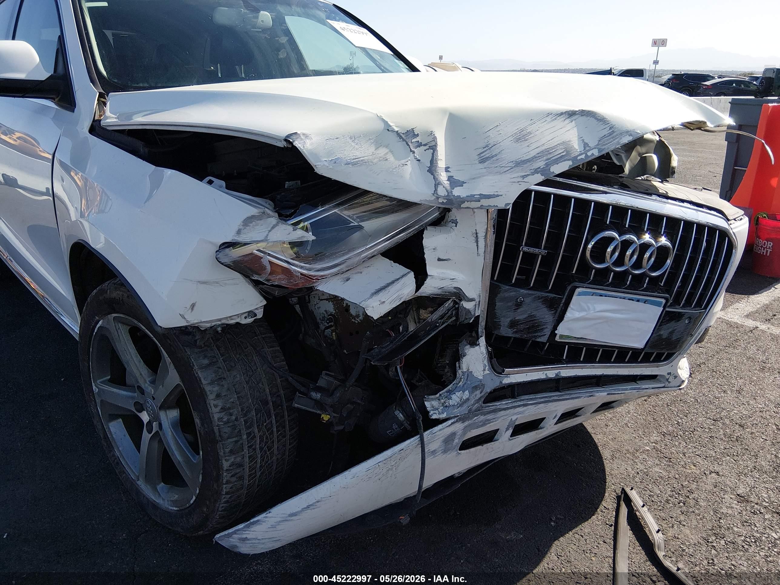 2014 Audi Q5 3.0 Tdi Premium Plus White vin: WA1CMAFP9EA039001