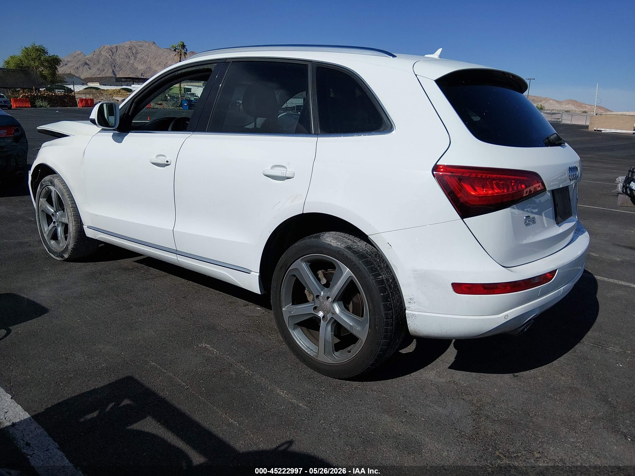 2014 Audi Q5 3.0 Tdi Premium Plus White vin: WA1CMAFP9EA039001