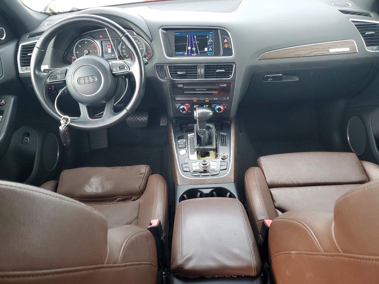 2014 Audi Q5 Tdi Premium Plus White vin: WA1CMAFP9EA040455