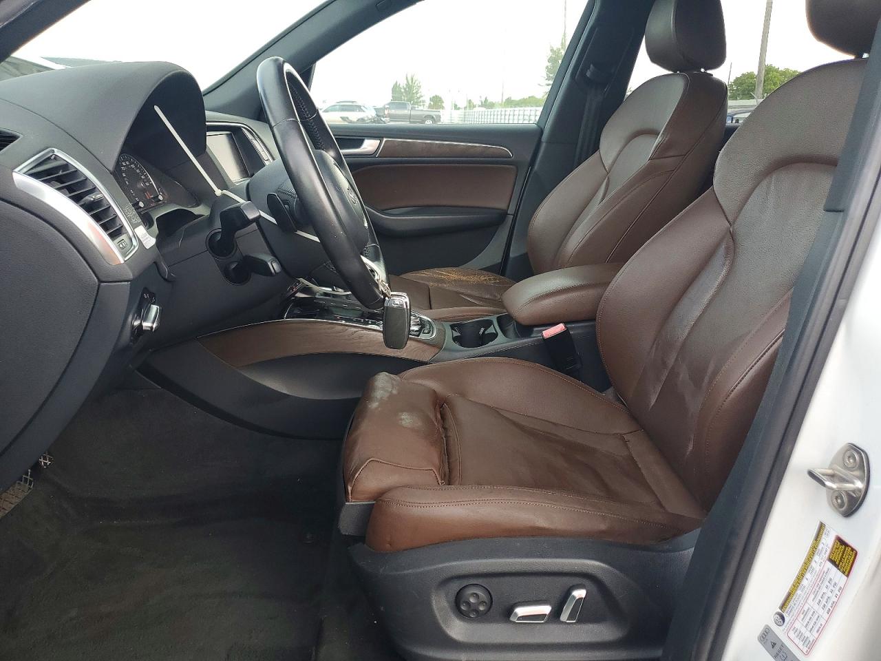 2014 Audi Q5 Tdi Premium Plus White vin: WA1CMAFP9EA040455