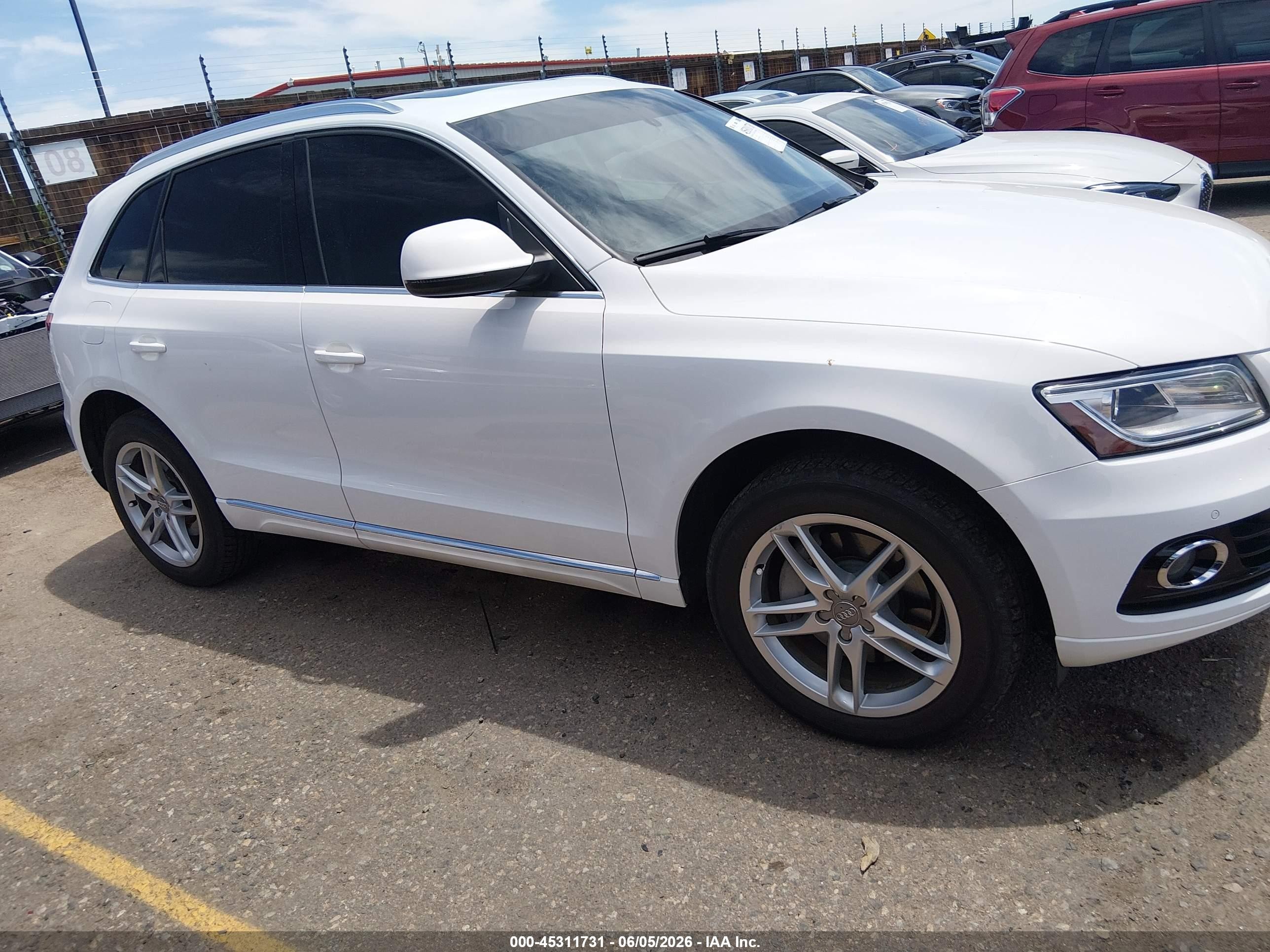 2014 Audi Q5 3.0 Tdi Premium Plus White vin: WA1CMAFP9EA047244