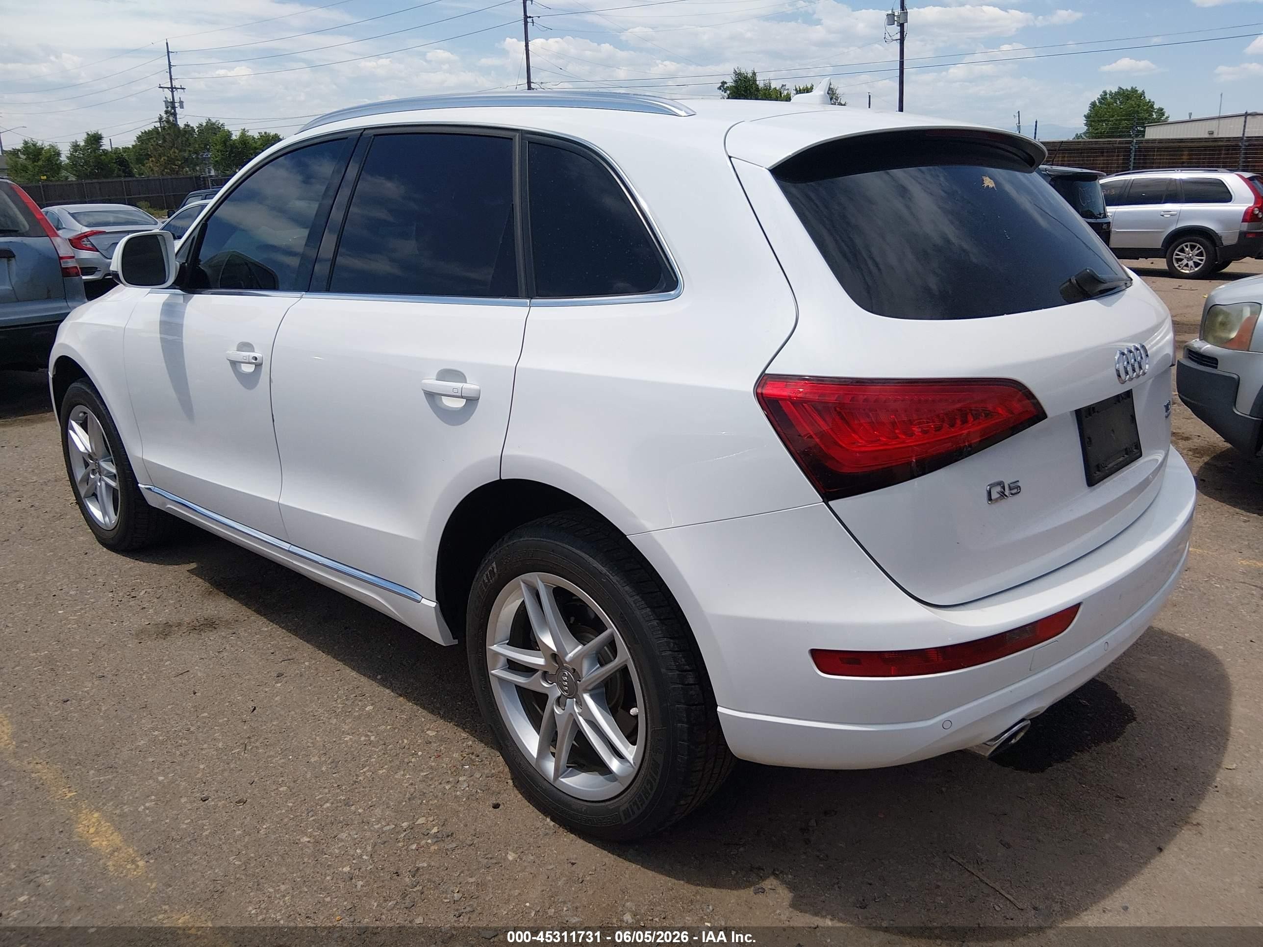 2014 Audi Q5 3.0 Tdi Premium Plus White vin: WA1CMAFP9EA047244