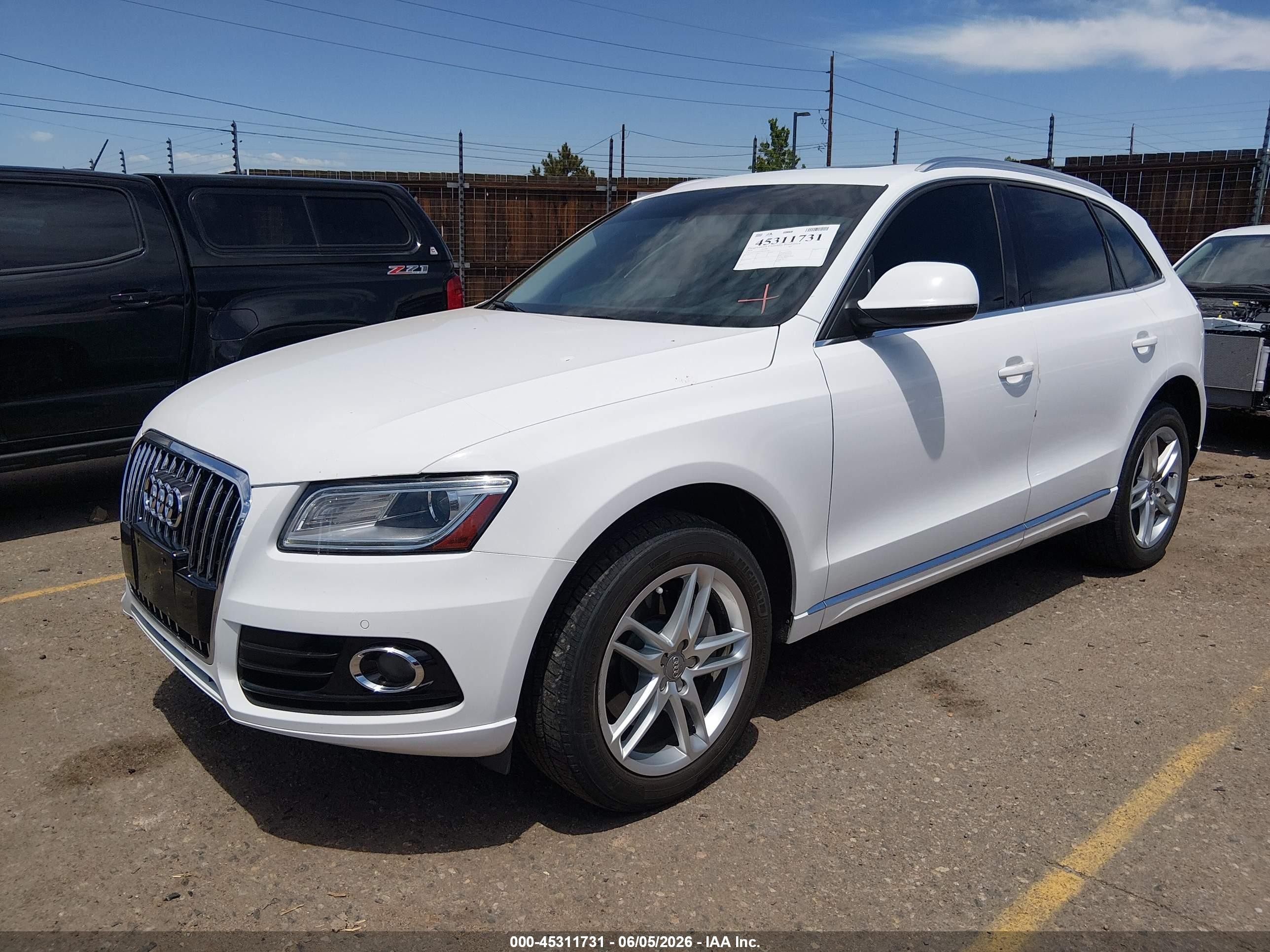 2014 Audi Q5 3.0 Tdi Premium Plus White vin: WA1CMAFP9EA047244