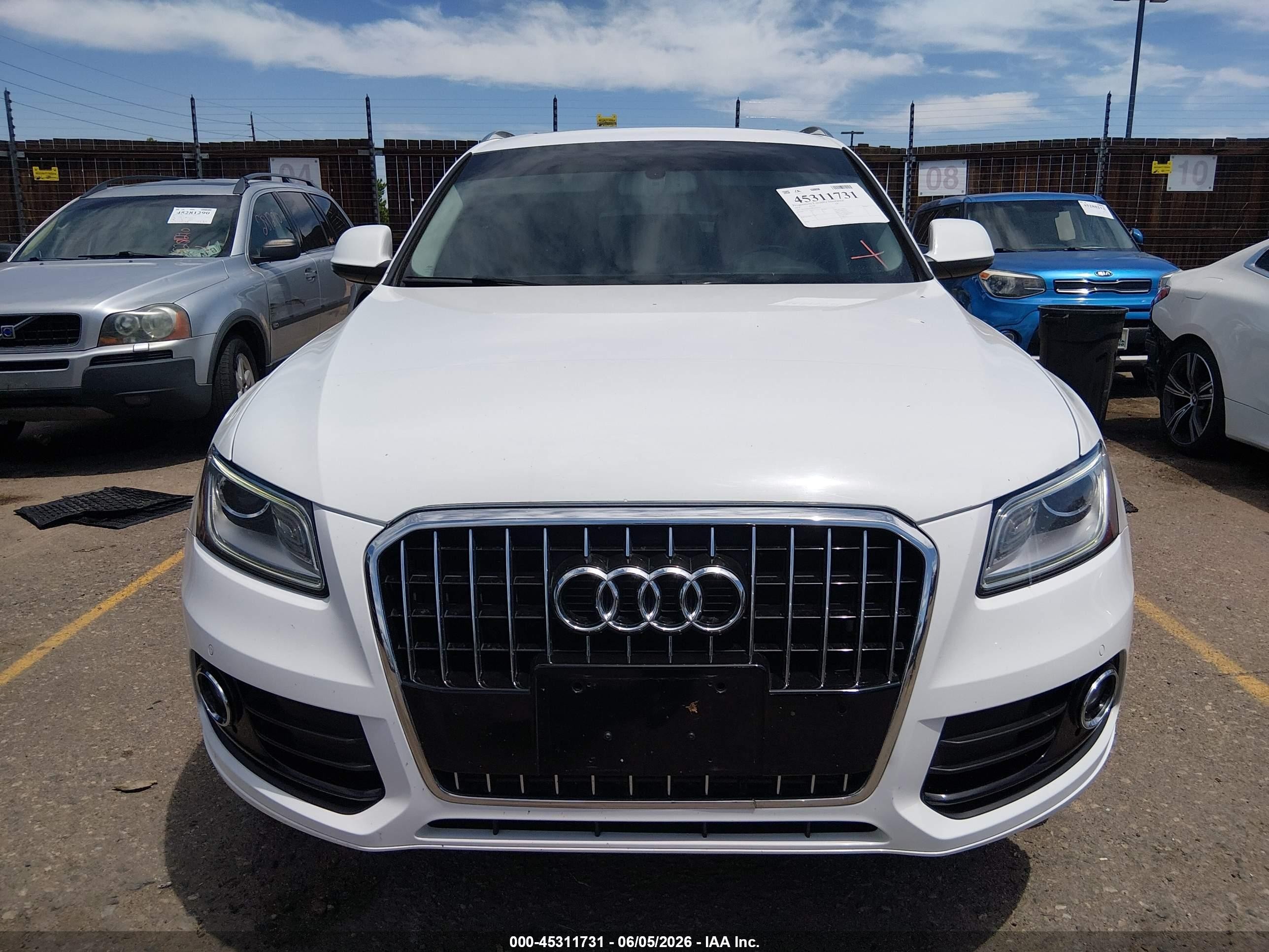 2014 Audi Q5 3.0 Tdi Premium Plus White vin: WA1CMAFP9EA047244