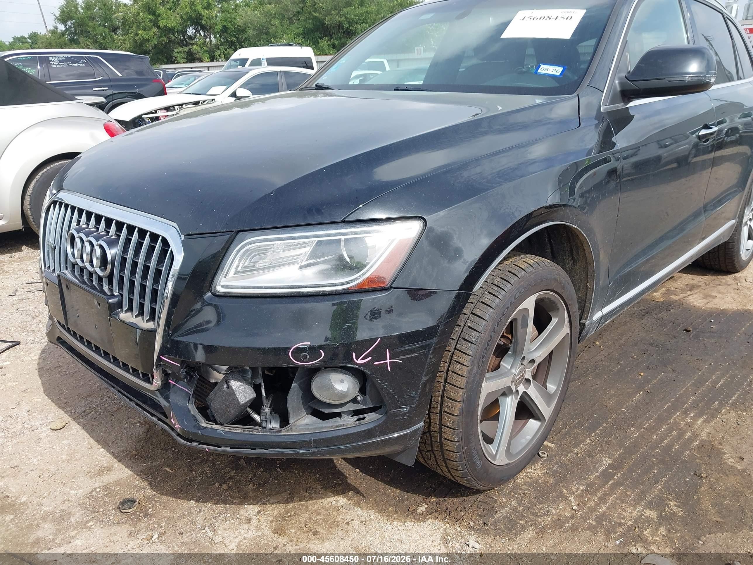 2015 Audi Q5 3.0 Tdi Premium Plus Черный vin: WA1CMAFP9FA023091