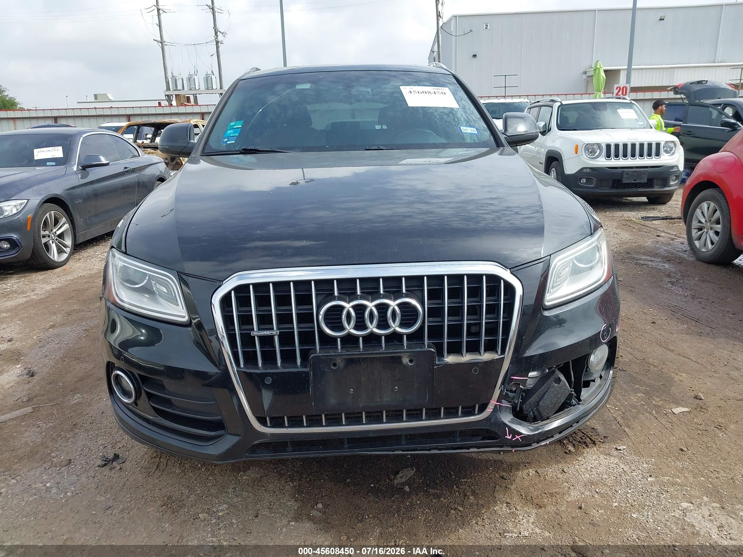 2015 Audi Q5 3.0 Tdi Premium Plus Черный vin: WA1CMAFP9FA023091