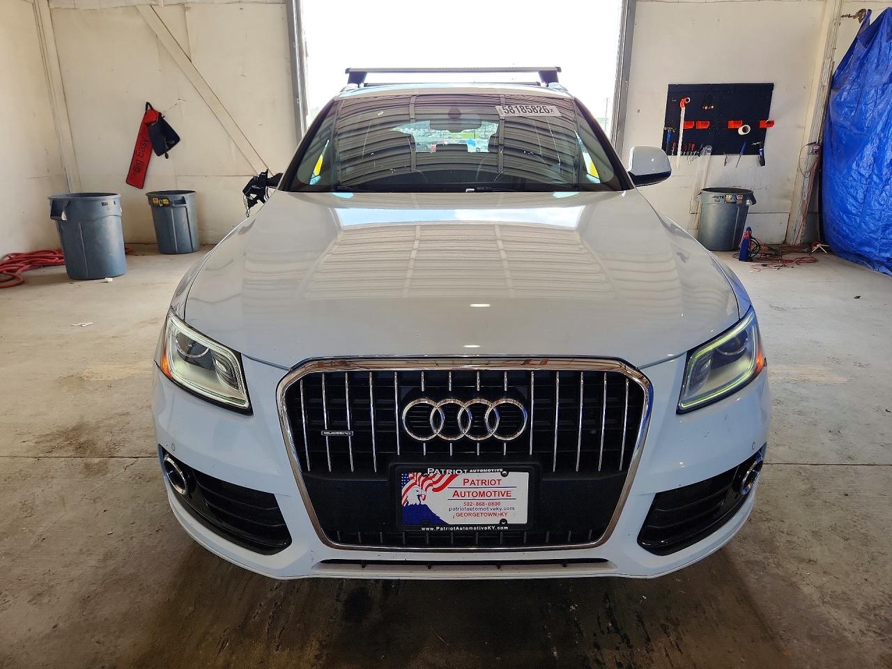 2014 Audi Q5 Tdi Premium Plus White vin: WA1CMAFPXEA101618