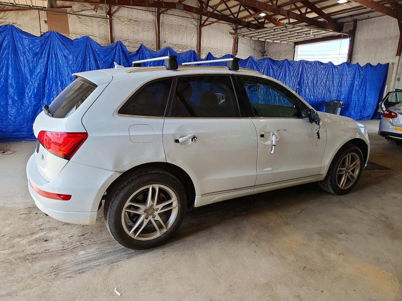2014 Audi Q5 Tdi Premium Plus White vin: WA1CMAFPXEA101618