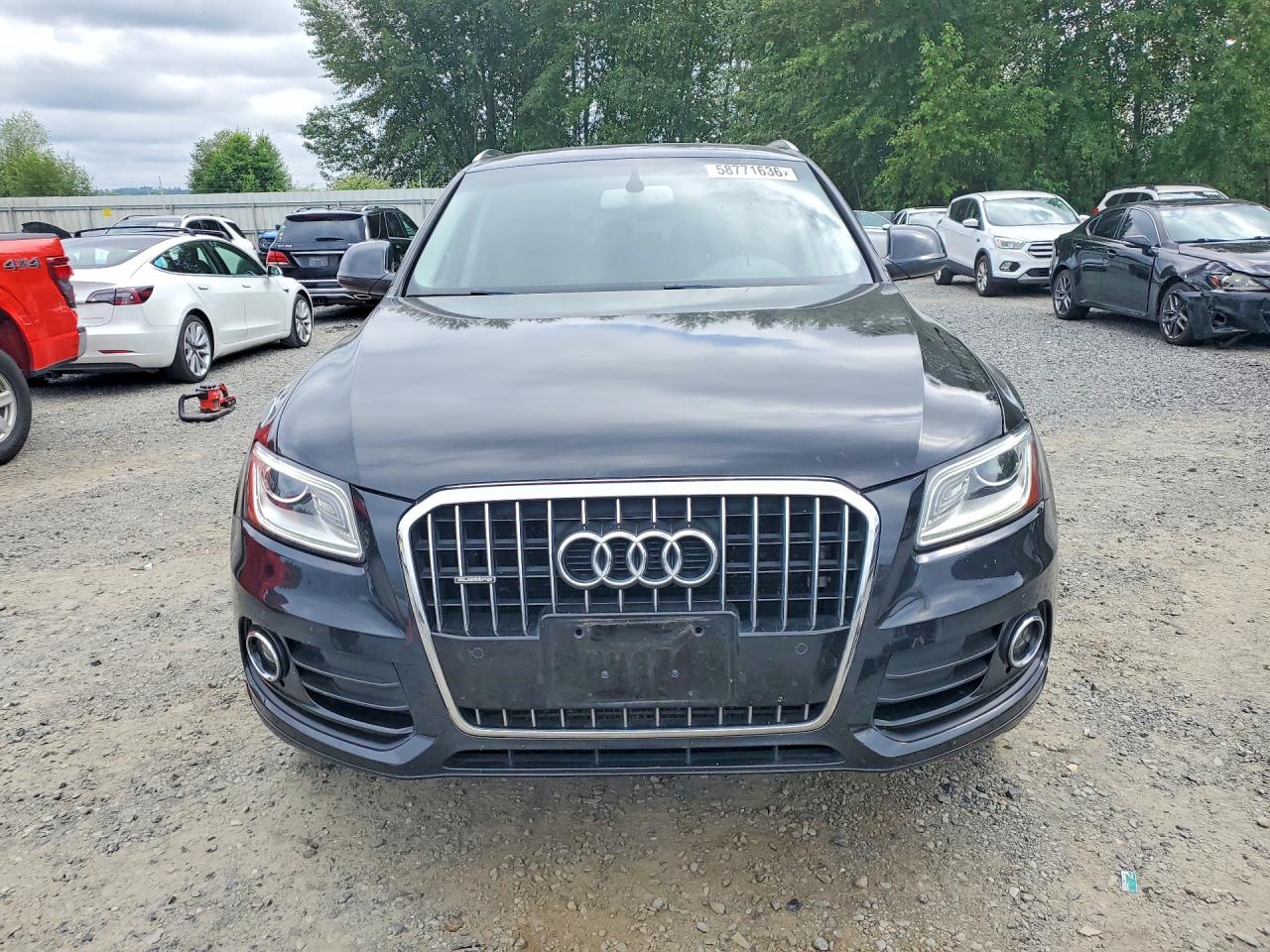 2014 Audi Q5 Tdi Premium Plus Black vin: WA1CMAFPXEA114031