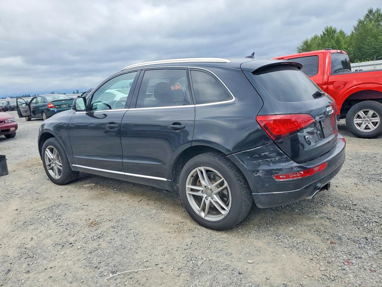 2014 Audi Q5 Tdi Premium Plus Black vin: WA1CMAFPXEA114031