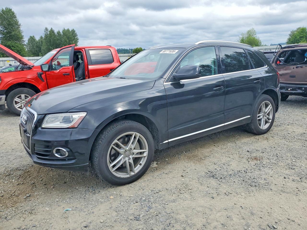 2014 Audi Q5 Tdi Premium Plus Black vin: WA1CMAFPXEA114031