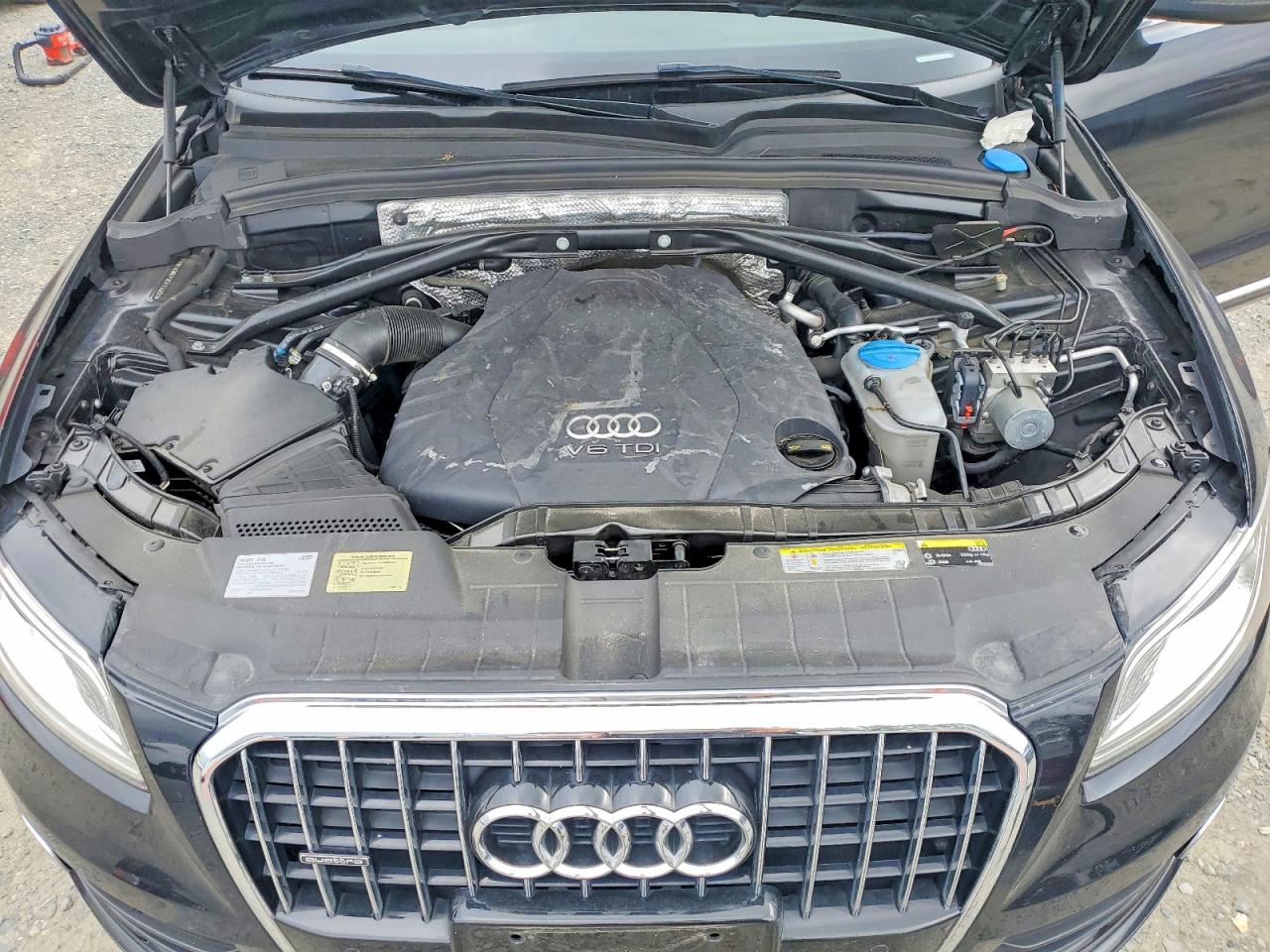 2014 Audi Q5 Tdi Premium Plus Black vin: WA1CMAFPXEA114031