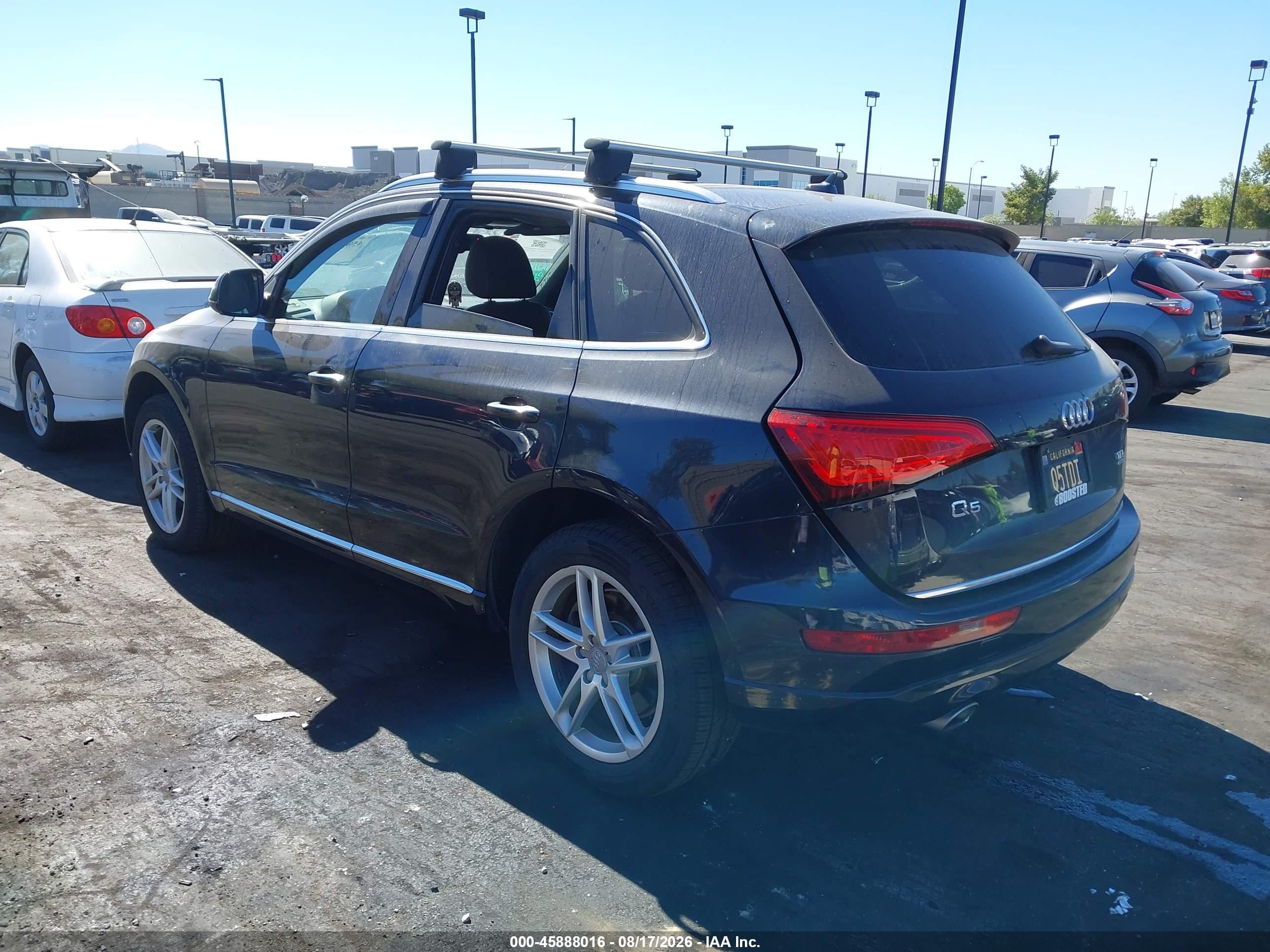 2015 Audi Q5 3.0 Tdi Premium Plus Black vin: WA1CMAFPXFA005778