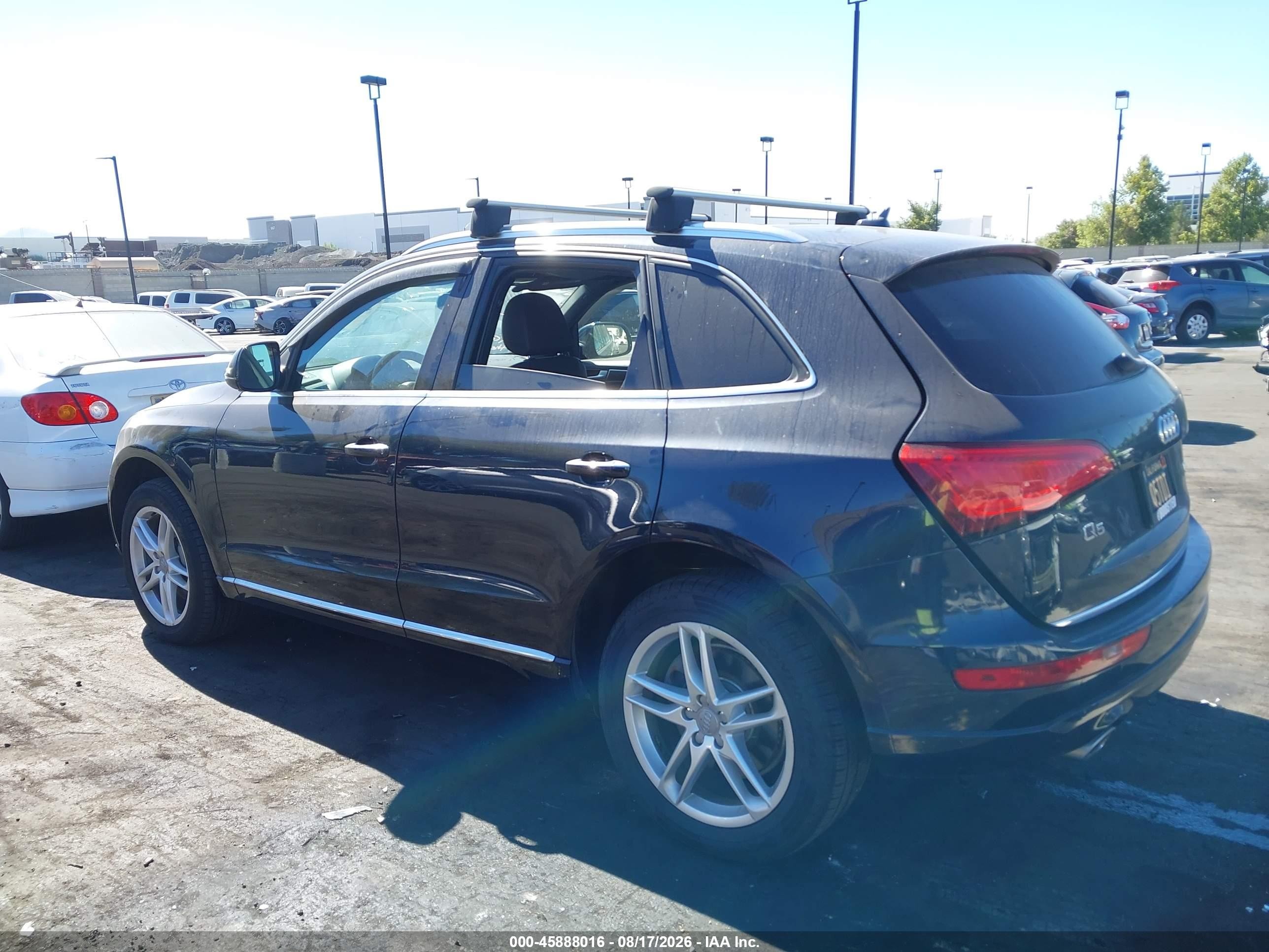 2015 Audi Q5 3.0 Tdi Premium Plus Black vin: WA1CMAFPXFA005778