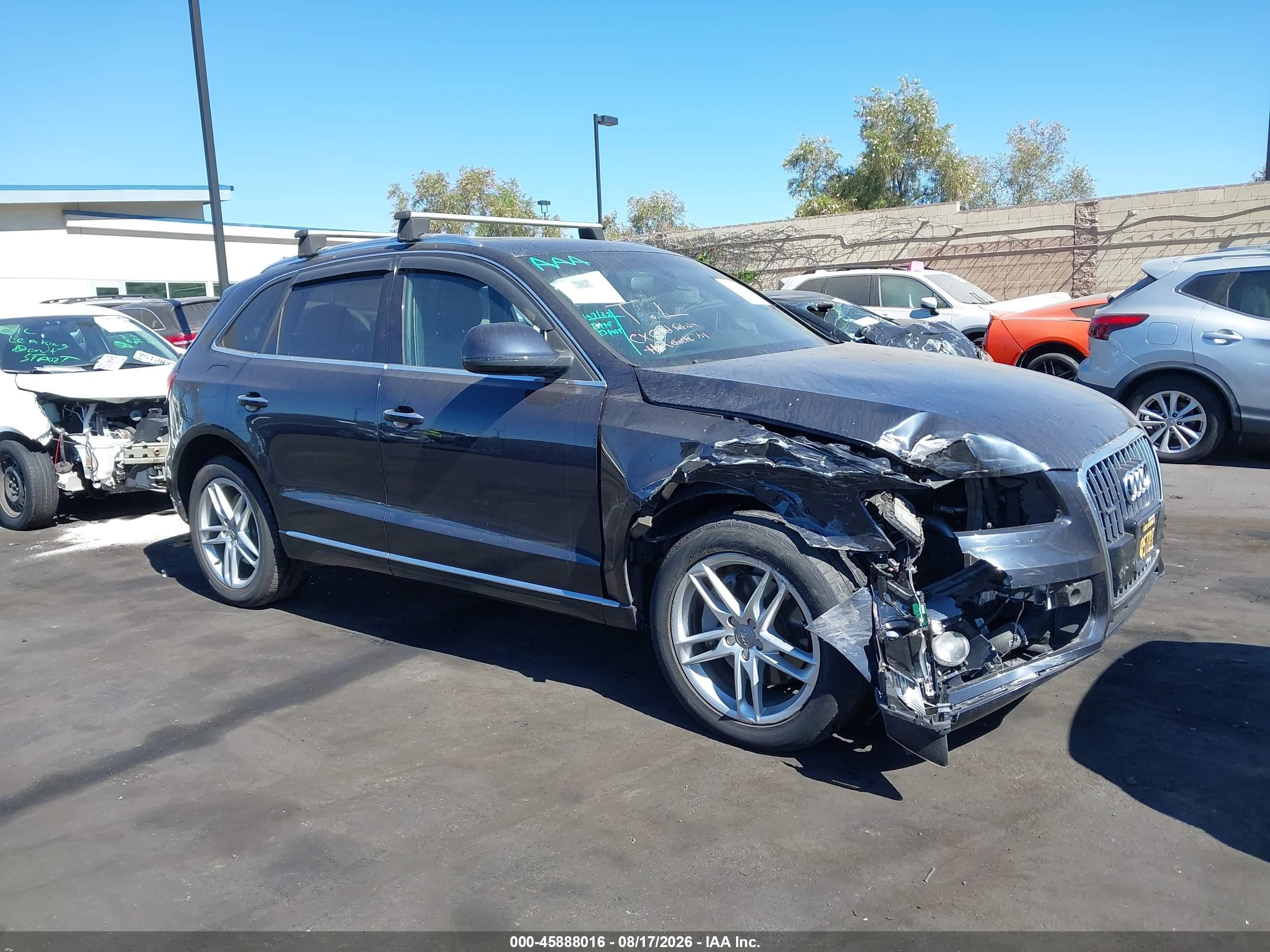 2015 Audi Q5 3.0 Tdi Premium Plus Black vin: WA1CMAFPXFA005778