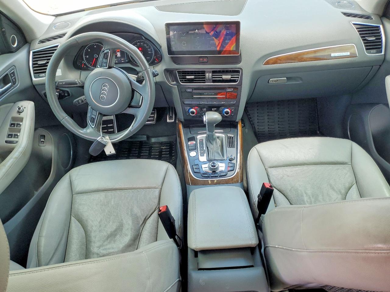 2015 Audi Q5 Tdi Premium Plus White vin: WA1CMAFPXFA007420