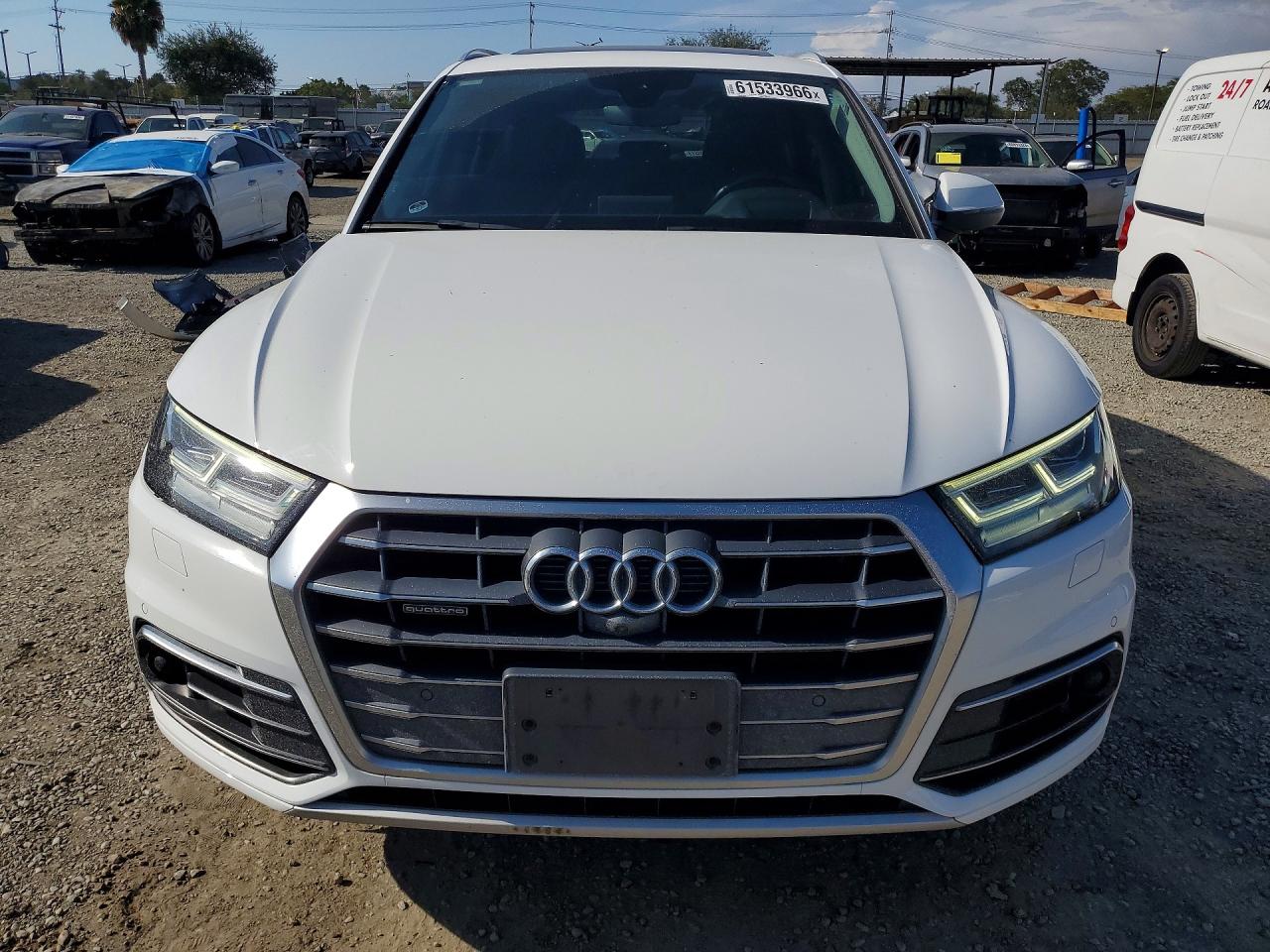 2018 Audi Q5 Prestige White vin: WA1CNAFY3J2124538