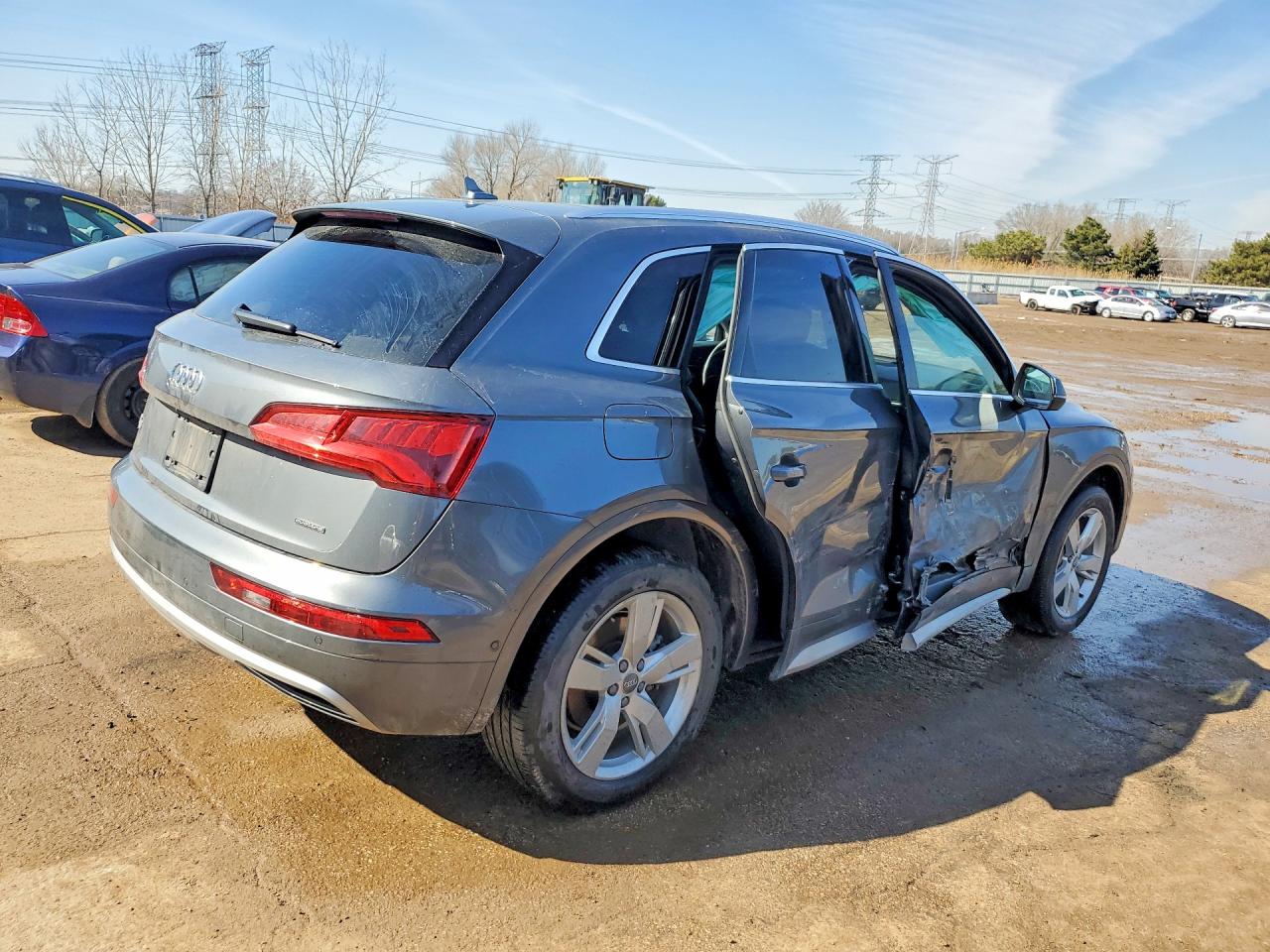2019 Audi Q5 Prestige Gray vin: WA1CNAFY3K2095432