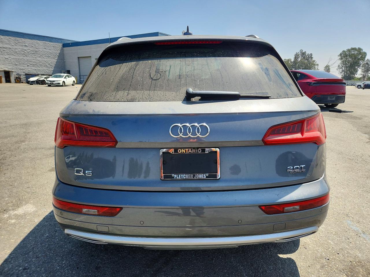 2018 Audi Q5 Prestige Серый vin: WA1CNAFY5J2018043
