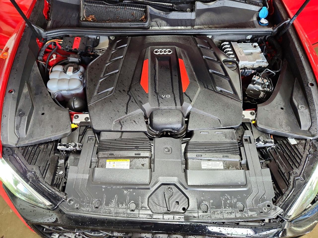 2024 Audi Sq8 Prestige Красный vin: WA1CWBF19RD015507
