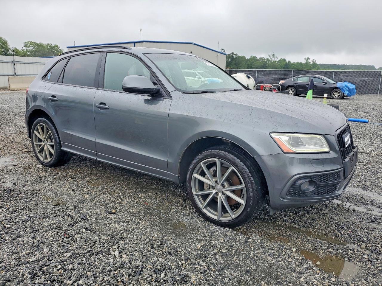 2017 Audi Q5 Premium Plus S-line Gray vin: WA1D7AFP4HA072164