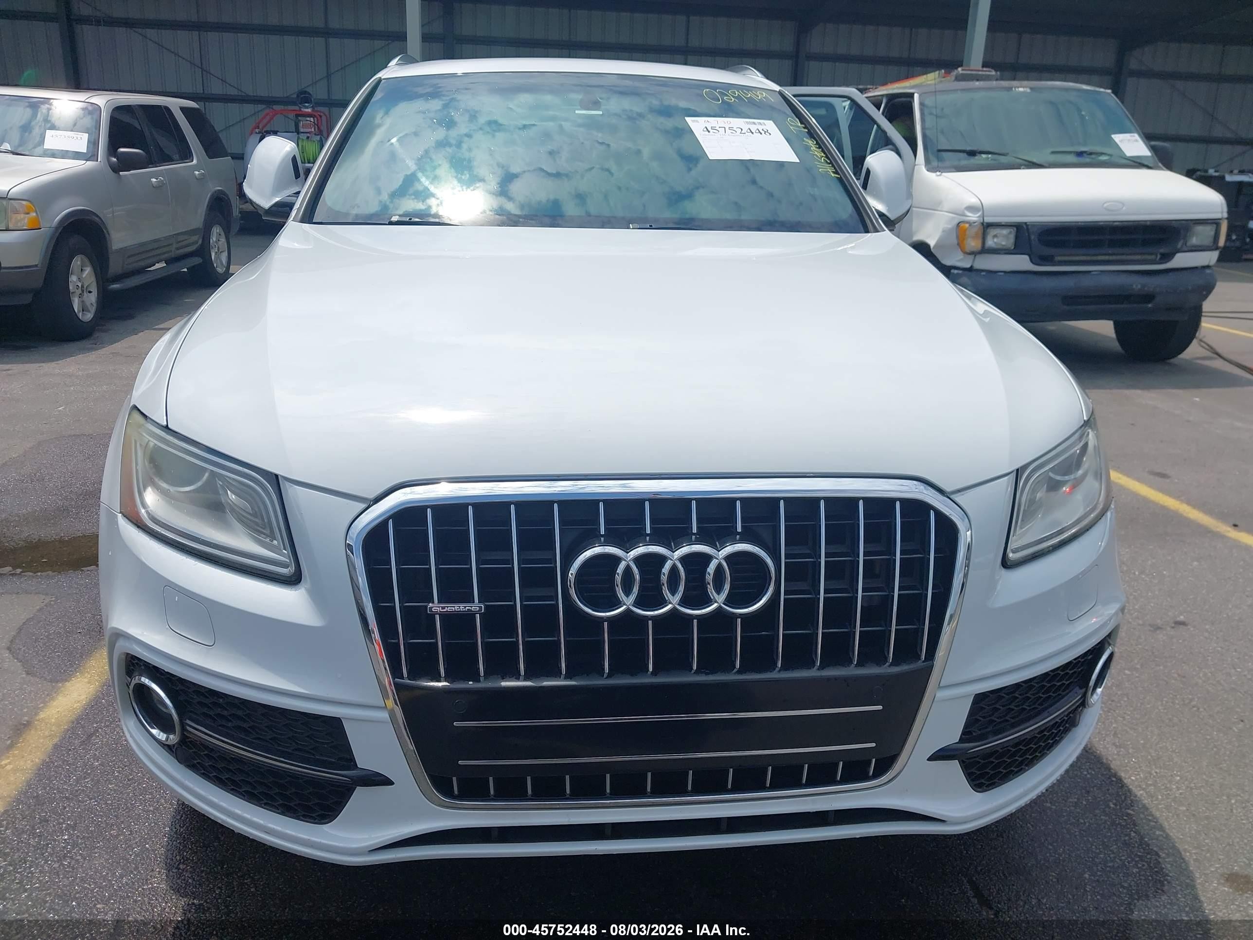 2016 Audi Q5 3.0t Premium Plus White vin: WA1D7AFP5GA029449