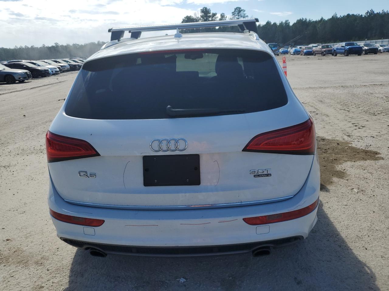 2016 Audi Q5 Premium Plus S-line White vin: WA1D7AFP6GA136459