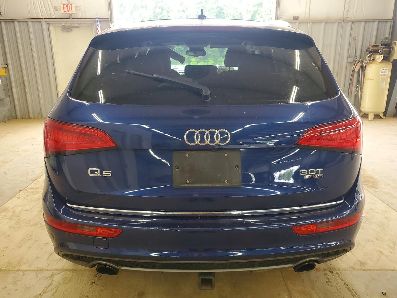 2016 Audi Q5 Premium Plus S-line Синий vin: WA1D7AFP9GA123463