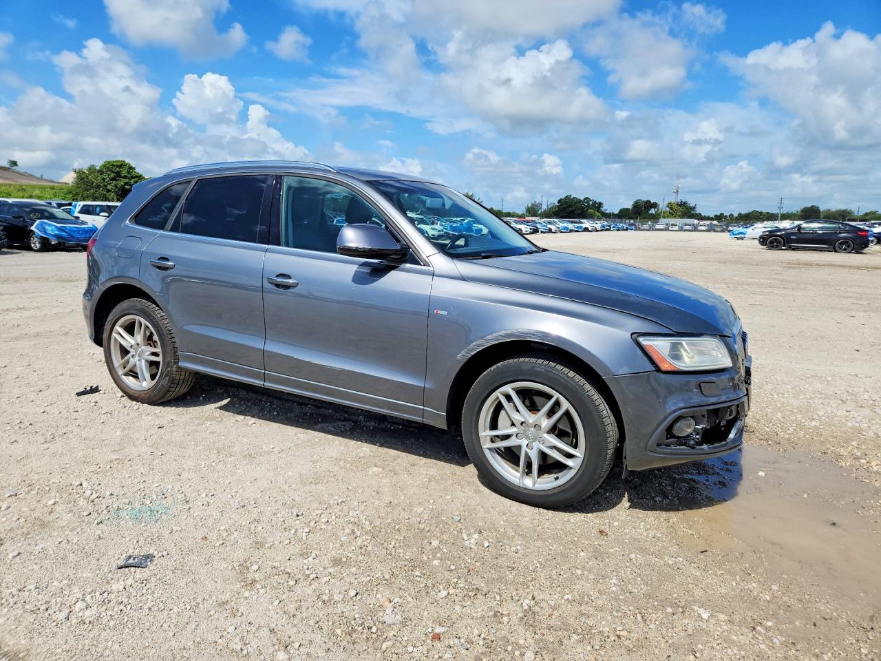2017 Audi Q5 Premium Plus S-line Silver vin: WA1D7AFP9HA012266