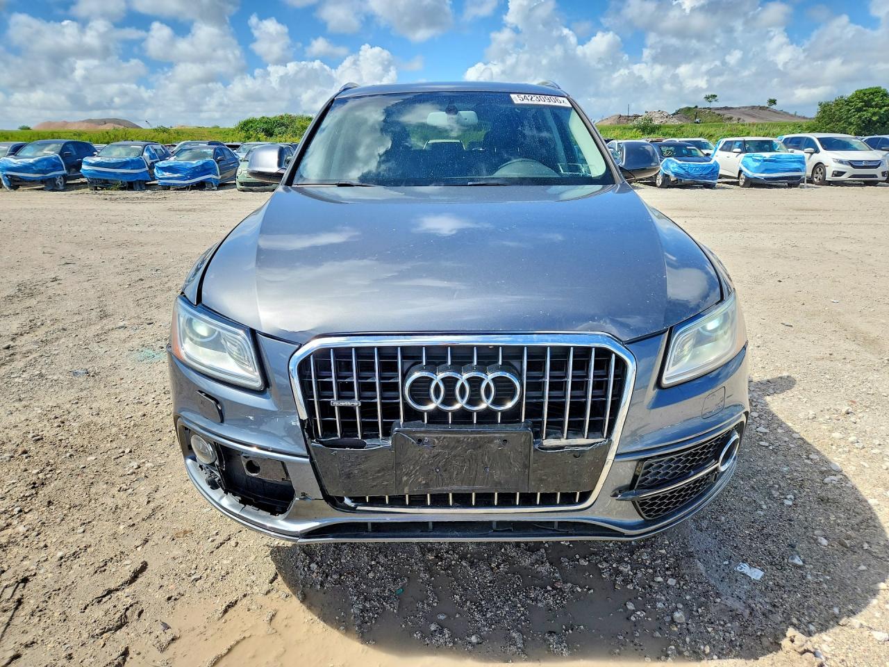 2017 Audi Q5 Premium Plus S-line Silver vin: WA1D7AFP9HA012266