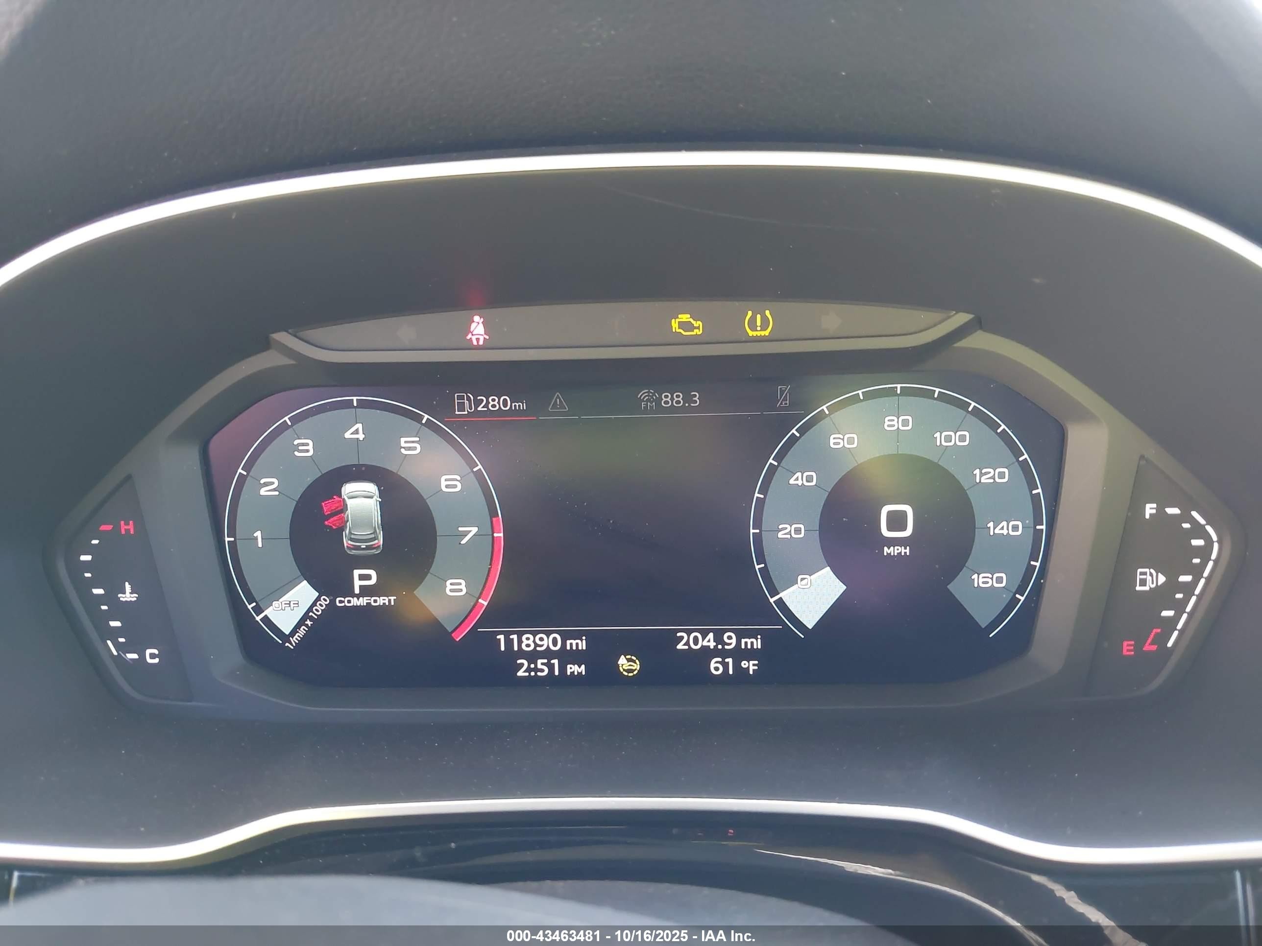 2024 Audi Q3 Premium 45 Tfsi S Line Quattro Tiptronic Black vin: WA1DECF30R1021583