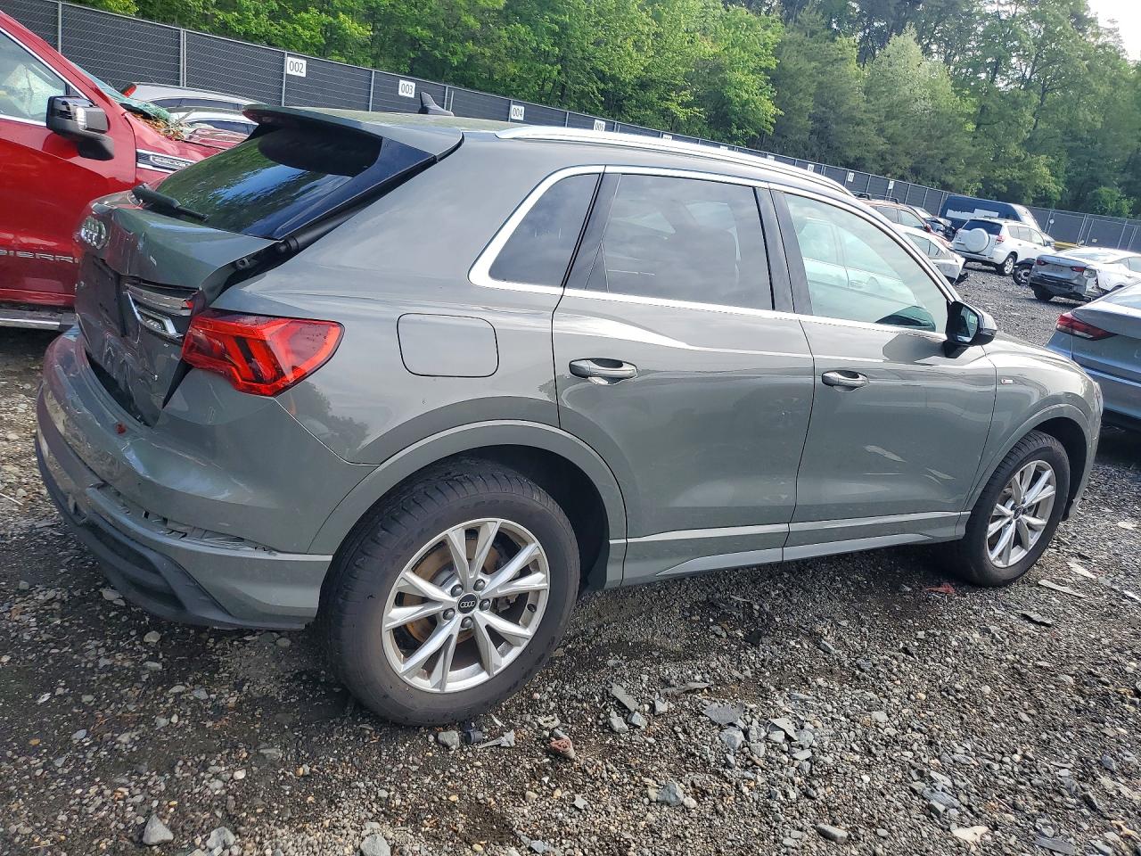 2025 Audi Q3 Premium S Line 45 Gray vin: WA1DECF30S1024263