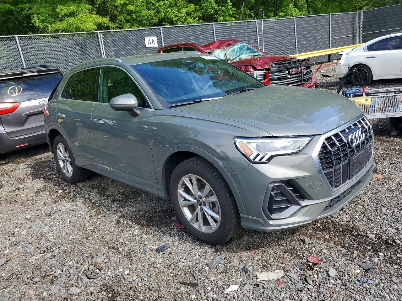 2025 Audi Q3 Premium S Line 45 Gray vin: WA1DECF30S1024263