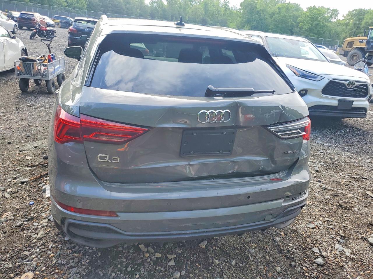 2025 Audi Q3 Premium S Line 45 Gray vin: WA1DECF30S1024263