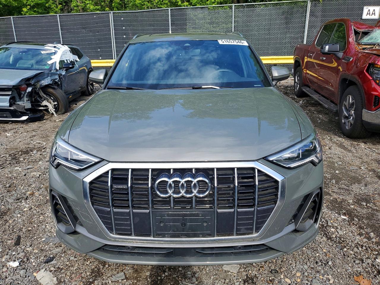 2025 Audi Q3 Premium S Line 45 Gray vin: WA1DECF30S1024263