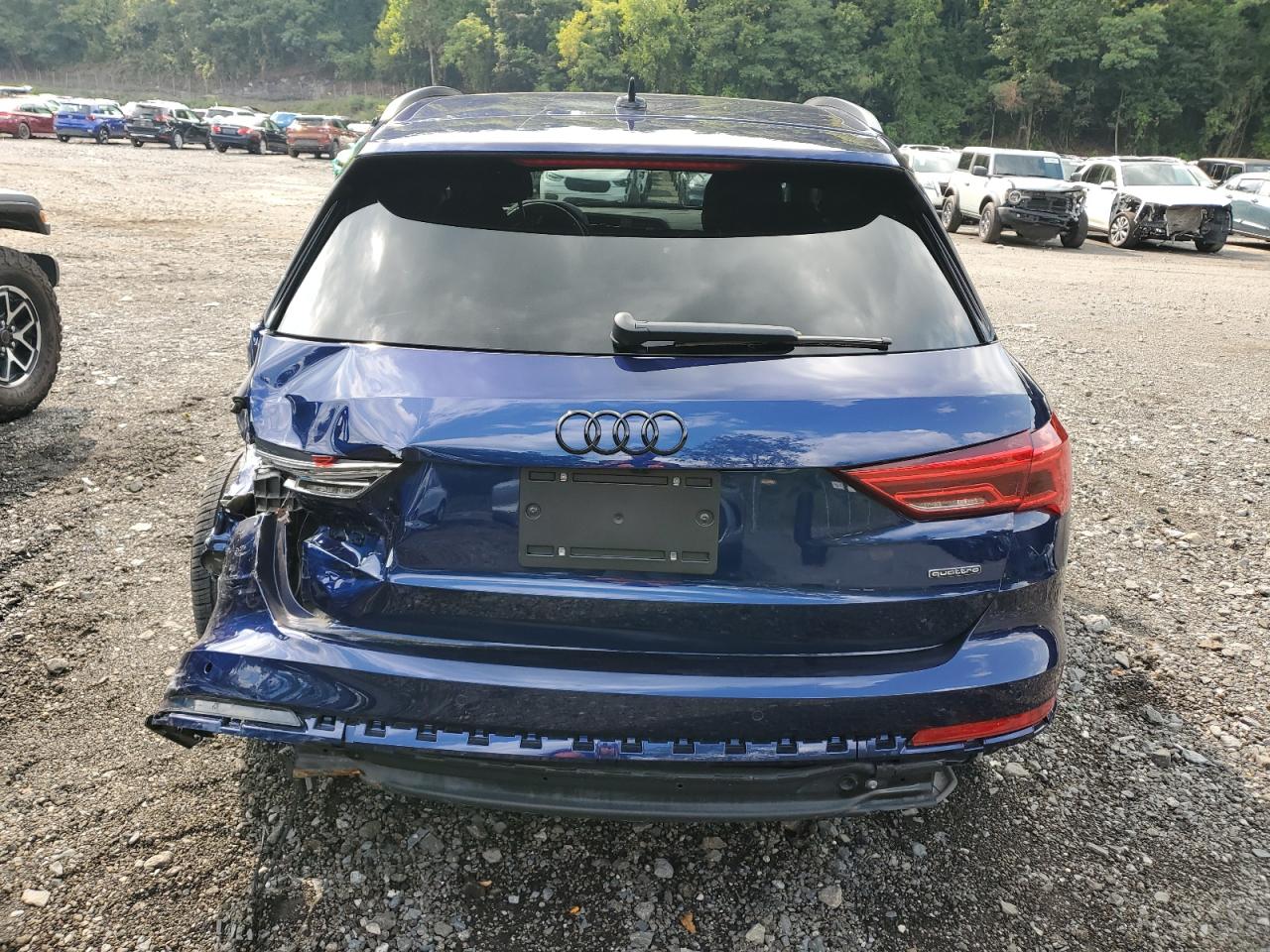 2025 Audi Q3 Premium S Line 45 Blue vin: WA1DECF33S1008087