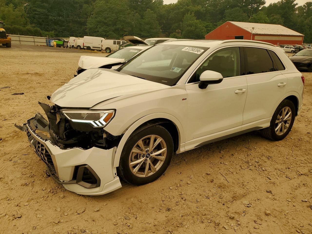 2023 Audi Q3 Premium S Line 45 White vin: WA1DECF35P1112264