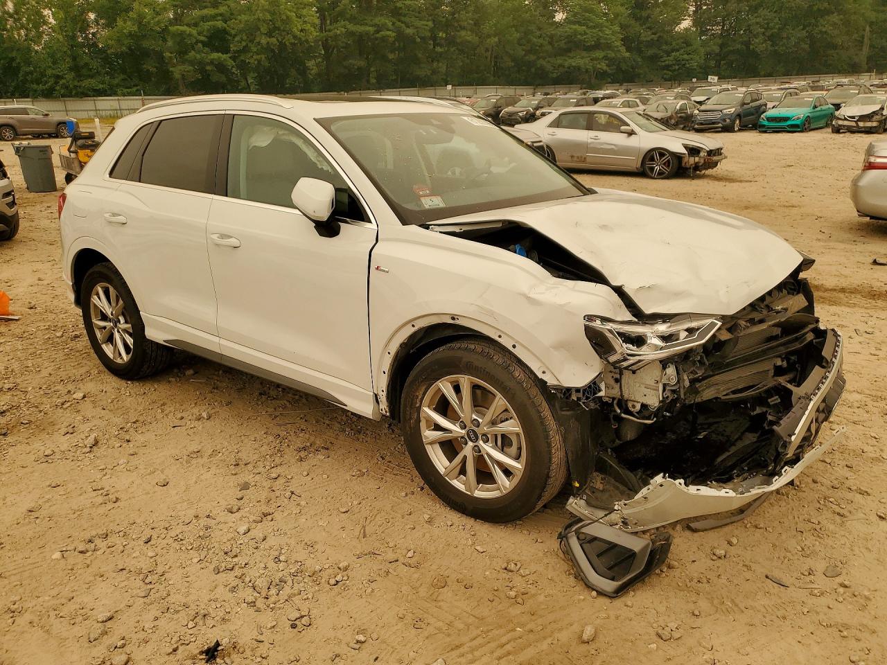 2023 Audi Q3 Premium S Line 45 White vin: WA1DECF35P1112264