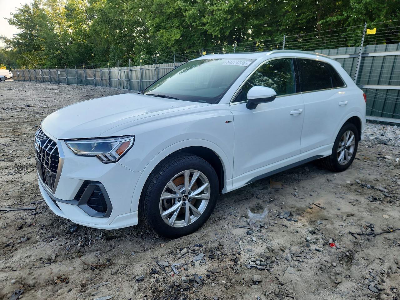 2023 Audi Q3 Premium S Line 45 White vin: WA1DECF36P1069344