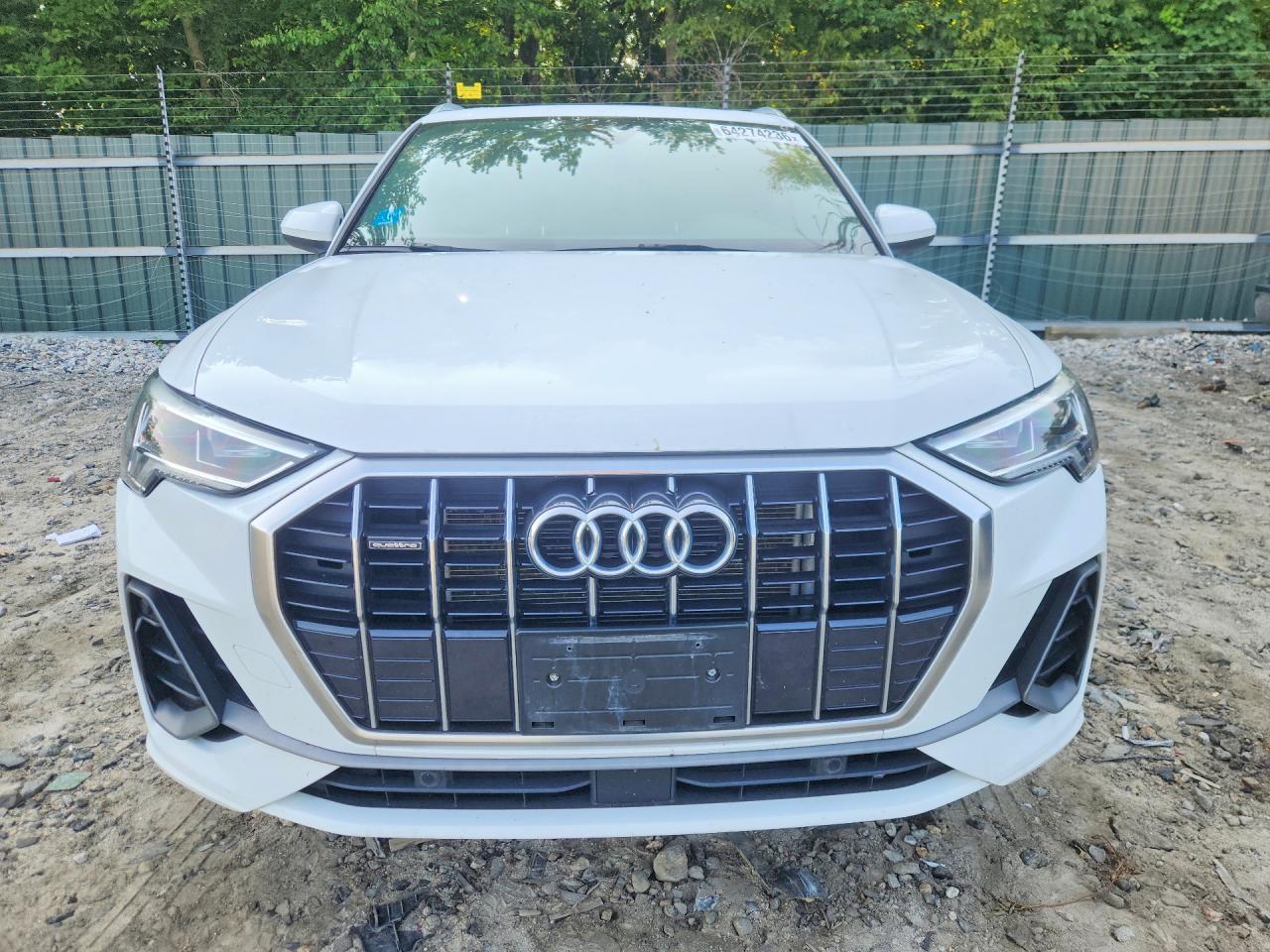 2023 Audi Q3 Premium S Line 45 Белый vin: WA1DECF36P1069344