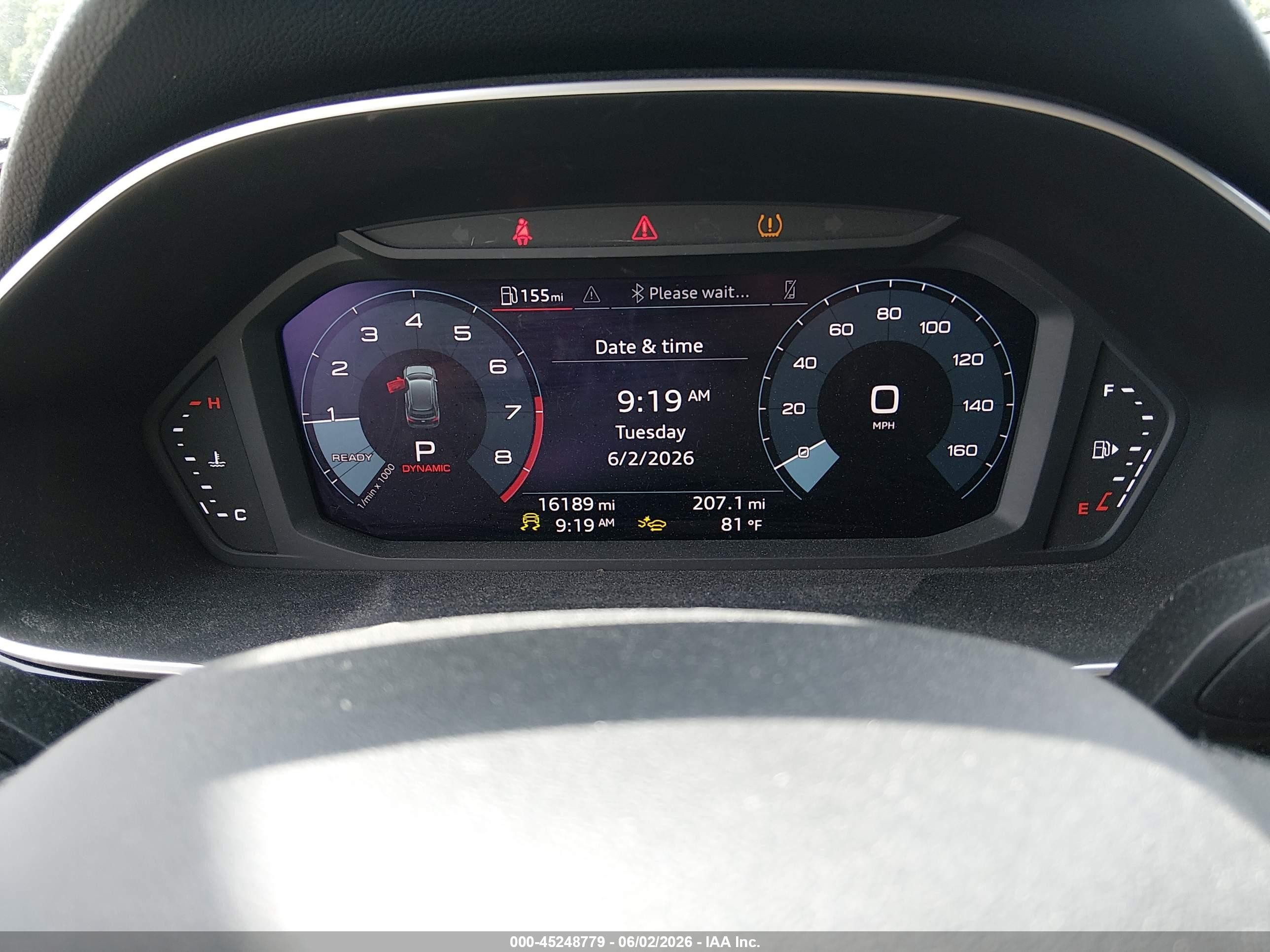 2025 Audi Q3 Premium 45 Tfsi S Line Quattro Tiptronic Белый vin: WA1DECF36S1075301