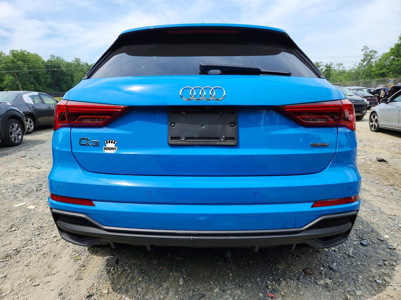 2023 Audi Q3 Premium S Line 45 Blue vin: WA1DECF38P1137790