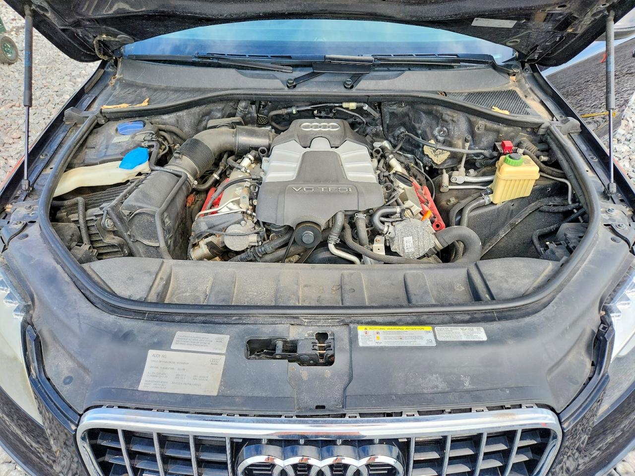 2012 Audi Q7 Prestige Black vin: WA1DGAFE0CD001758