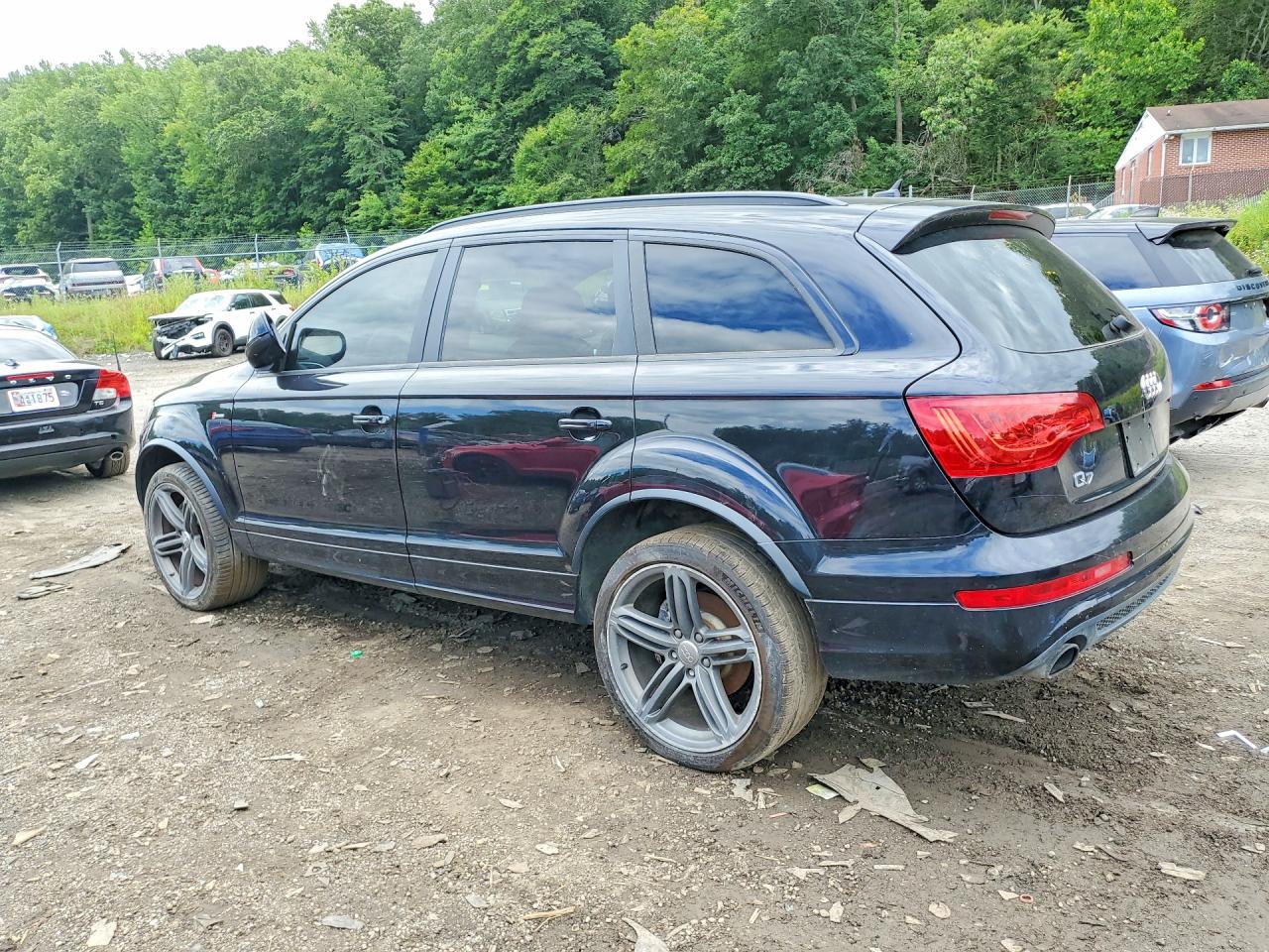 2013 Audi Q7 Prestige Black vin: WA1DGAFE0DD003656