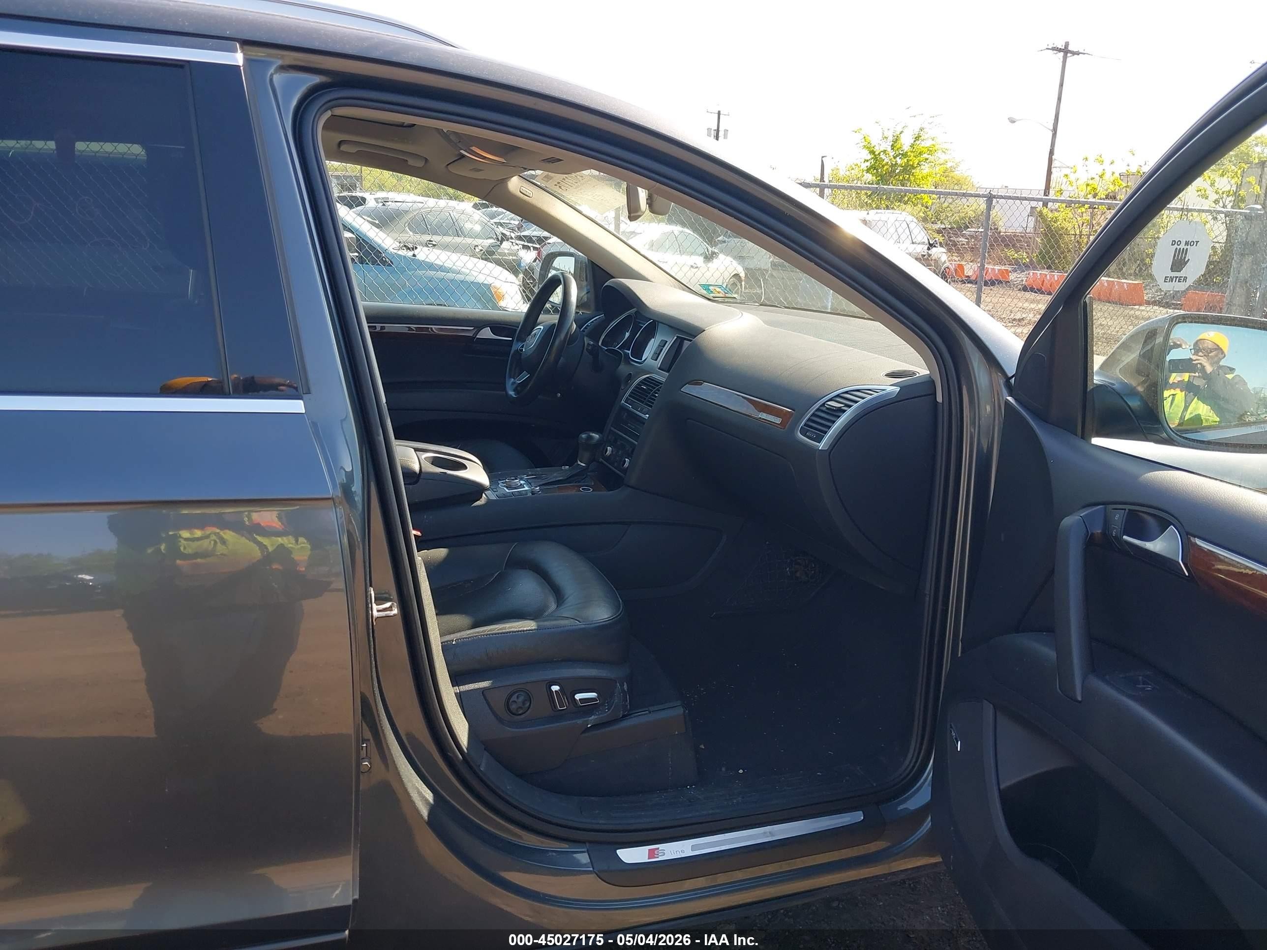 2013 Audi Q7 3.0t S Line Prestige Серый vin: WA1DGAFE0DD005827