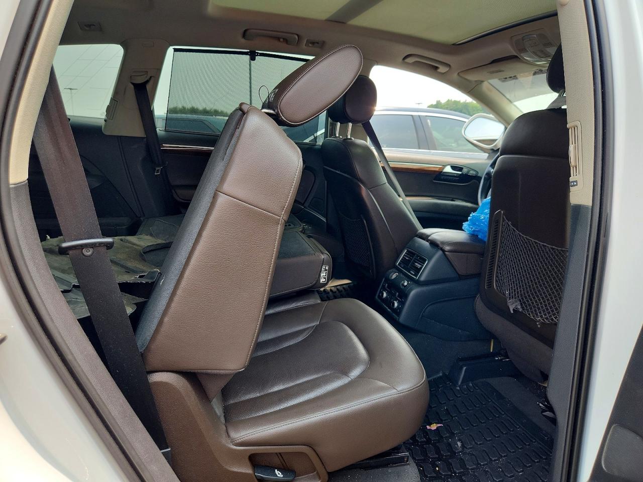 2014 Audi Q7 Prestige White vin: WA1DGAFE0ED003898
