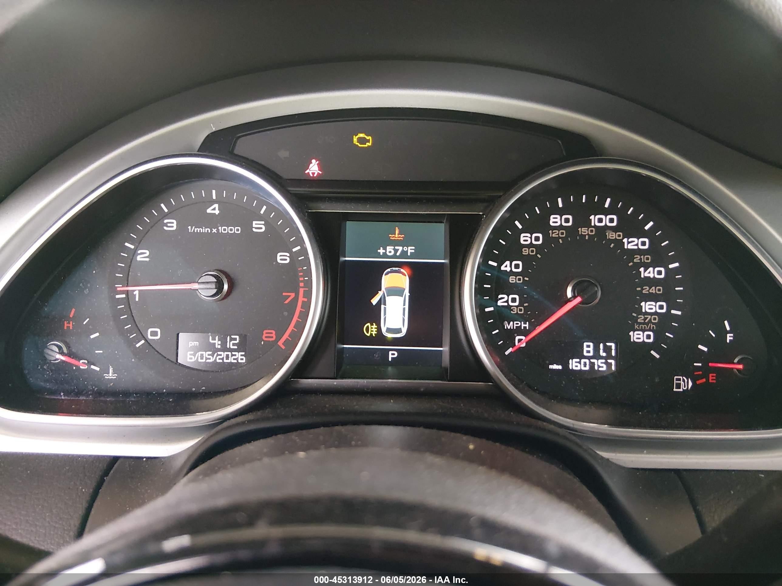 2014 Audi Q7 3.0t S Line Prestige Gray vin: WA1DGAFE0ED011435